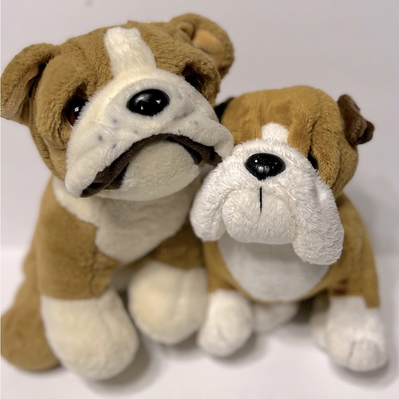Plush Bulldog lLot of Two - Picture 1 of 13